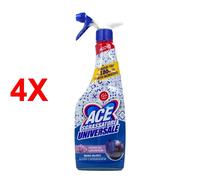 4 X Ace Spray Sgrassatore Universale Lavanda 600 Ml