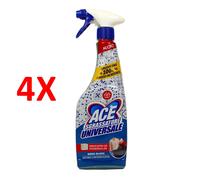 4 X Ace Spray Sgrassatore Universale Marsiglia 600 Ml