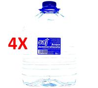 4 X Acqua Demineralizzata 5 Lt.sai