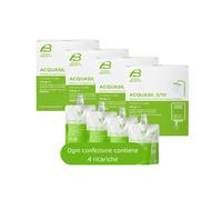 4 x Acquabrevetti ACQUASIL 2/15 PC100 Ricariche MiniDOS Anticalcare 16 x 250 GR