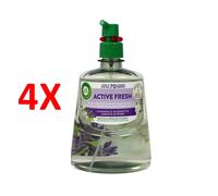 4 X Airwick Active Fresh Ricarica Per Diffusore Automatico Fragranza Lavanda E