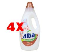 4 X ALBA Ammorbidente Talco e Patchouli 1850 Millilitri per 33 Lavaggi