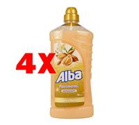 4 X ALBA Detergente per Pavimenti Argan e Narciso 1 Litro