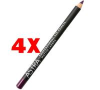4 X ASTRA Matita Labbra Professionale Viola 45 - Make Up