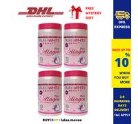 4 x Aura White Beauty COLLAGEN PLUS Skin Whitening Ultimate Anti Aging