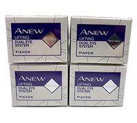 4 x AVON Anew Clinical Lift & Firm Duo Gel/Crema Per Il Contorno Occhi 20ml SET !