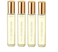 4 x Avon attrazione per lei Purse spray (ml ognuna)