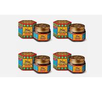 4 x BALSAMO ROSSO TIGRE UNGUENTO ROSSO ALLE ERBE MASSAGGIO SOLLIEVO DAL...