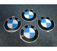 4 X BMW Stemma 64,5 MM per Coprimozzo Nuovo E36 E34 E39 E46 E60 E81 E90 3er 5er