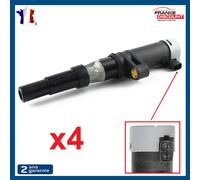 Lotto 4 Bobina Accensione per Clio 2 3 1,4 1,6 2,0 16v Sport Idem 8200208611