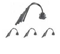 4 x Bobina d'accensione ABAKUS per RENAULT CLIO II, KANGOO, KANGOO Express