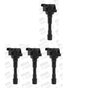 4 x Bobina d'accensione BorgWarner (BERU) per HONDA CIVIC VII, CIVIC VIII
