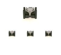 4 x Bobina d'accensione BOSCH per AUDI, SEAT, SKODA, VW A1, A2, A3, A3 8L, A3