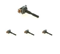 4 x Bobina d'accensione BOSCH per BMW 3 E36, 5 E34, 7 E32, 7 E38, 8 E31