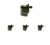 4 x Bobina d'accensione BOSCH per BMW 5 E34, 7 E32, 8 E31, Z1