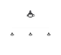 4 x Bobina d'accensione BOSCH per HYUNDAI, KIA ACCENT IV, CARENS III, CEE"D I