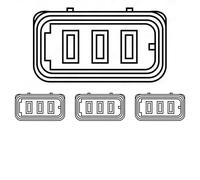 4 x Bobina d'accensione CHAMPION per BMW 3 E30, 3 E36, 5 E34, 7 E32, 7 E38, 8