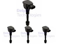 4 x Bobina d'accensione DELPHI