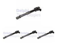 4 x Bobina d'accensione DELPHI per FIAT DOBLO, DOBLO Furgon/minivan (223_)