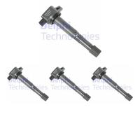 4 x Bobina d'accensione DELPHI per HONDA ACCORD VIII, ACCORD VIII Kombi (CW)