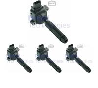 4 x Bobina d'accensione DELPHI per MERCEDES-BENZ CLK (C208), CLK kabriolet