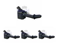 4 x Bobina d'accensione DELPHI per OPEL ADAM, ASTRA K, ASTRA K Furgon/kombi