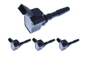 4 x Bobina d'accensione DENCKERMANN per AUDI, BENTLEY, CUPRA, PORSCHE, SEAT