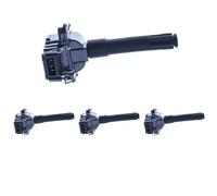 4 x Bobina d'accensione DENCKERMANN per AUDI, SEAT, SKODA, VW A3 8L, A4 B5