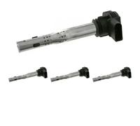 4 x Bobina d'accensione FEBI BILSTEIN per AUDI, SEAT, SKODA, VW A1, A3, A3 8P