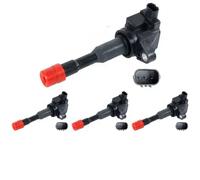 4 x Bobina d'accensione FEBI BILSTEIN per HONDA CIVIC VII, CIVIC VIII, JAZZ II