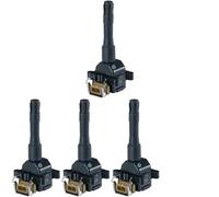 4 x Bobina d'accensione HELLA per BMW 3 E36, 5 E34, 7 E32, 7 E38, 8 E31