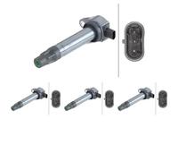 4 x Bobina d'accensione HELLA per CHRYSLER, DODGE, JEEP CALIBER, COMPASS