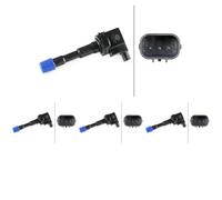4 x Bobina d'accensione HELLA per HONDA CIVIC VII, CIVIC VIII, JAZZ II