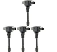 4 x Bobina d'accensione HELLA per INFIRivettoI, NISSAN, RENAULT CUBE, FX, JUKE