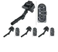 4 x Bobina d'accensione HELLA per MERCEDES-BENZ B W246, W242, CLA Shooting