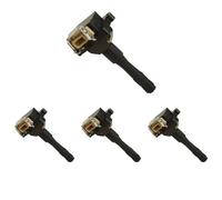 4 x Bobina d'accensione HITACHI per BMW 3 E30, 3 E36, 5 E34, 7 E32, 7 E38, 8