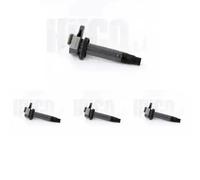 4 x Bobina d'accensione HITACHI per DAIHATSU COPEN, MATERIA, SIRION II, TERIOS