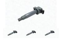 4 x Bobina d'accensione MAGNETI MARELLI per PEUGEOT, TOYOTA 406, AYGO, IQ