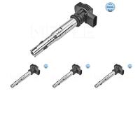 4 x Bobina d'accensione MEYLE per AUDI, SEAT, SKODA, VW A1, A3, A3 8P, A3