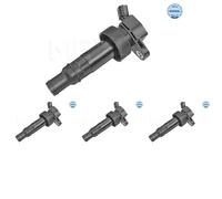 4 x Bobina d'accensione MEYLE per HYUNDAI, KIA CARENS IV, CEE"D II, CEED, SOUL