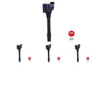 4 x Bobina d'accensione NGK per ABARTH, ALFA ROMEO, FIAT, JEEP, LANCIA 500X