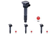 4 x Bobina d'accensione NGK per FIAT, OPEL, SUZUKI AGILA B, GRAND VITARA II