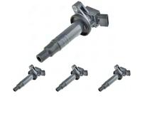 4 x Bobina d'accensione NTY per CITRON, DAIHATSU, PEUGEOT, SUBARU, TOYOTA 107