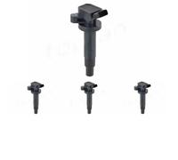 4 x Bobina d'accensione TOPRAN per CITRON, PEUGEOT, TOYOTA 107, AURIS,