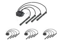 4 x Bobina d'accensione TOPRAN per NISSAN, RENAULT CLIO II, KANGOO, KANGOO