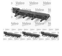 4 x Bobina d'accensione VALEO per CITRON, PEUGEOT 206, 206 CC, 206 SW, 307