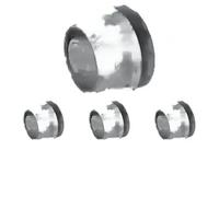 4 x Boccola braccio oscillante NTY per AUDI A4 B7, A6 C6