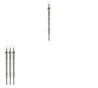 4 x Candela a incandescenza BorgWarner (BERU) per MITSUBISHI L200, PAJERO IV