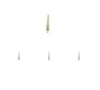 4 x Candela a incandescenza BOSCH per AUDI, CHRYSLER, DODGE, JEEP, MITSUBISHI,