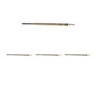 4 x Candela a incandescenza BOSCH per CITRON, FIAT, IVECO, MAHINDRA, PEUGEOT,